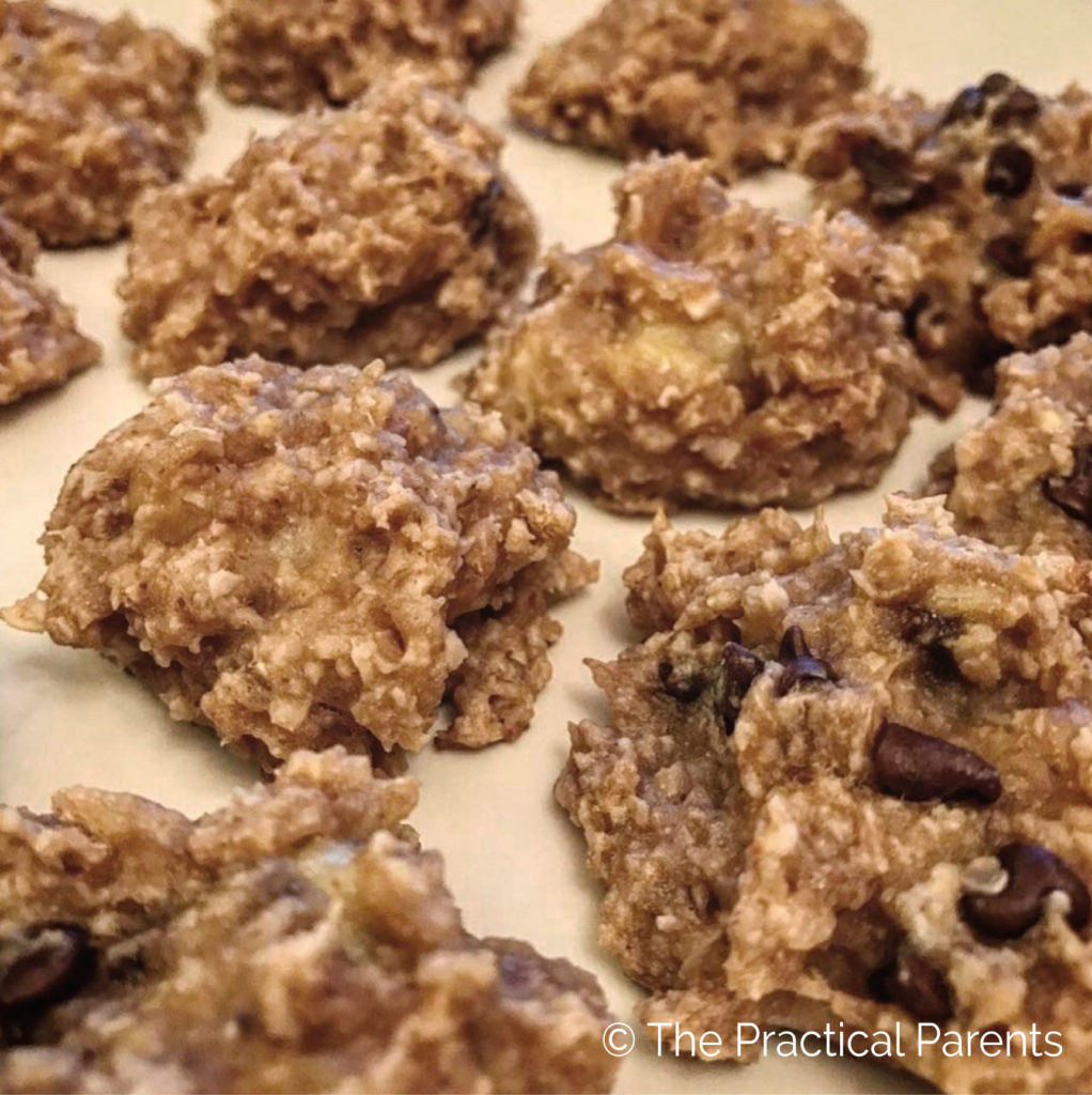 Healthy Three Ingredient Cookies - The Practical Parents